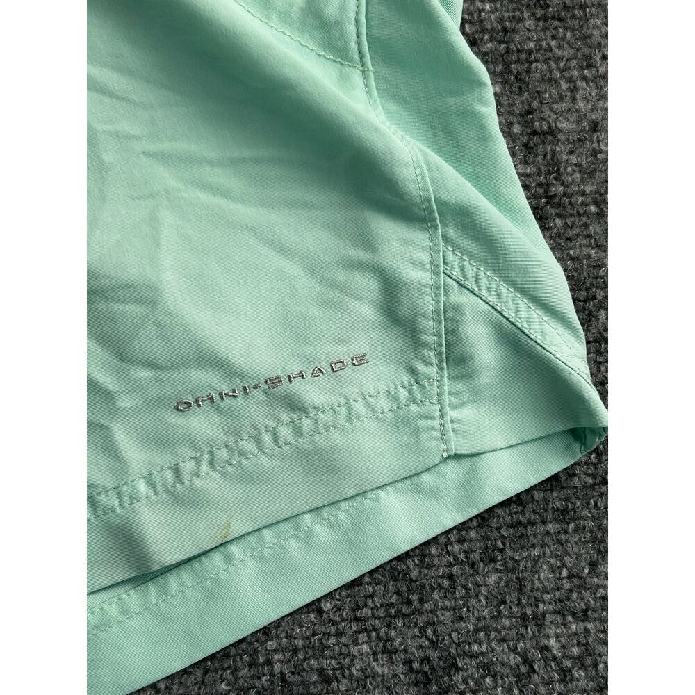 Columbia PFG Women's Omni-Shade Mint Fishing Shorts Size S UPF Stretch - Picture 4 of 14